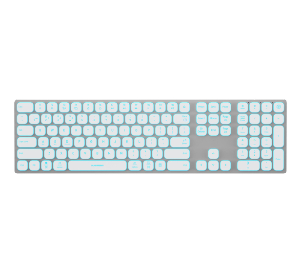 Silver Monkey Alu Keys Premium Backlight White - 1266236 - zdjęcie